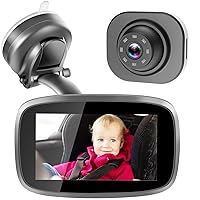 1080P Baby Car Mirror, Shybaby 4.3