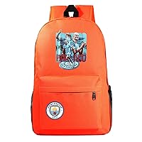 Casual Lightweight Daypacks Erling Haaland Backpack Wear Resistant Large Capacity Canvas Bookbag for University