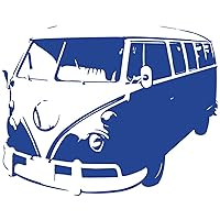 WallStyle+ Wall Sticker Vintage Car A3 ws-165 Princess Blue