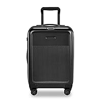 Briggs & Riley Sympatico Hardside International Spinner Luggage, Matte Black, 21-Inch Carry-On