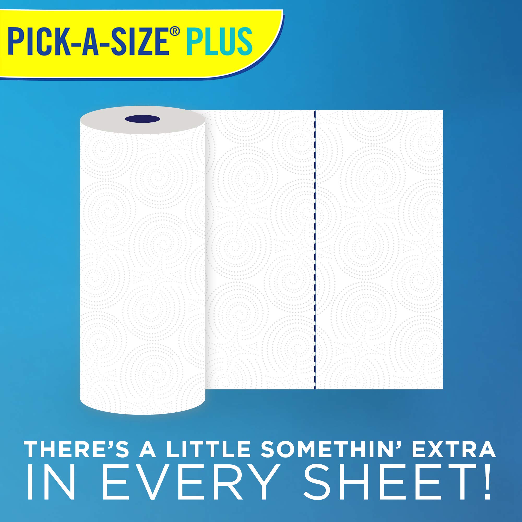 Sparkle Paper Towels, 24 = 47 Regular Rolls, Modern White, Pick-a-Size Plus