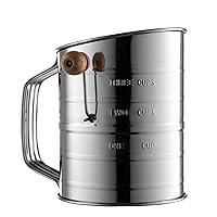 Stainless Steel 3 Cup Flour Sifter