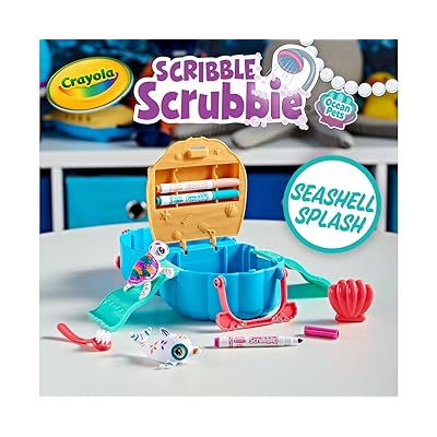 Crayola Scribble Scrubbie Pets, Ocean Animals Playset