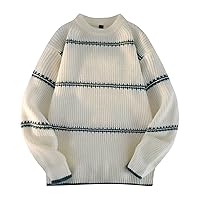 Mens Womens Oversized Turtleneck Sweater Chunky Knit Loose Fit Pullover Jumper Tops Unisex Chunky Warm Sweaters