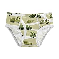 Vehicle Boys' Briefs Military Vehicle Tank Kid Underwear Little Child Underpants, 2-8T