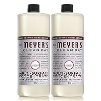 Mrs. Meyer's Multi-Surface Cleaner Concentrate, Use to Clean Floors, Tile, Counters, Lavender, 32 fl. oz - Pack of 2