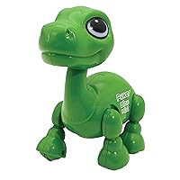 Lexibook Power Dino Mini My Little Dinosault Robot Dinosault Robot with Sound Music Lighting Effects Voice Repeat and Sound Reaction Toy for Boys and Girls