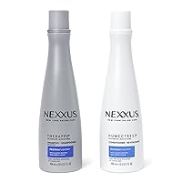 Nexxus Shampoo and Conditioner For Dry Hair Therappe & Humectress Hair Care With Proteinfusion Blend For 24-hour Moisture 13.5oz 2 Count