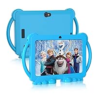 Kids Tablet, 7 inch Tablet for Kids 3GB RAM 32GB ROM Android 11.0 Toddler Tablet with Bluetooth, WiFi, GMS, Parental Control, Dual Camera, Shockproof Case, Educational, Games(Blue)