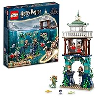 LEGO 76420 Harry Potter Tournament of the Three Wizards: The Black Lake, Construction Toy for Kids, Movie Goblet of Fire, Mini Figures Rum and Hermione