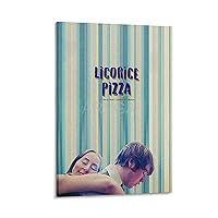 Movie Poster Licorice Pizza Poster Retro Movie Art Poster (2) Canvas Poster Wall Art Decor Living Room Bedroom Decor Printed Picture Frame-style 12x18inch(30x45cm)