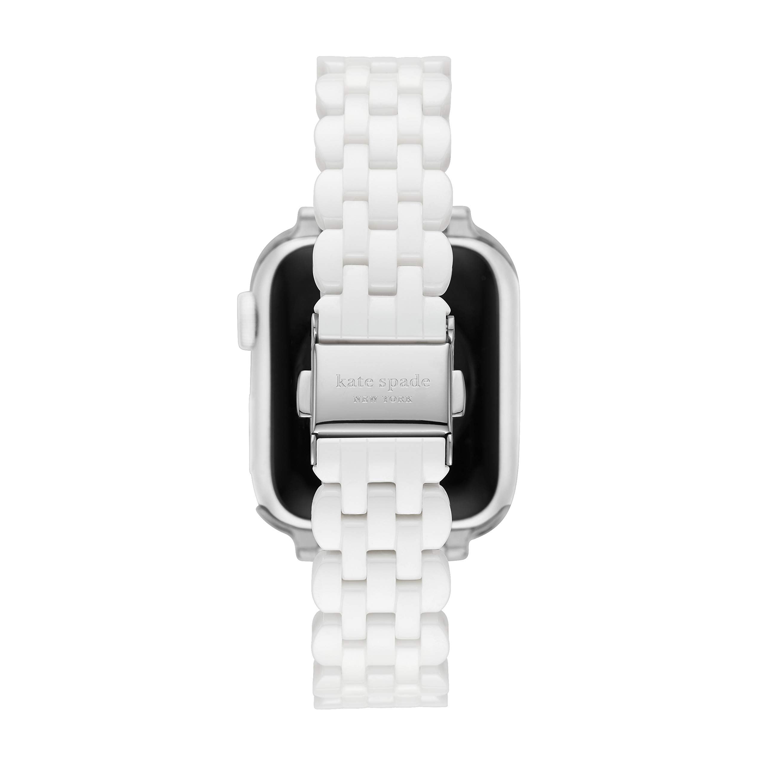 Kate Spade New York Interchangeable Stainless Steel Band Compatible with Your 38/40mm Apple Watch- Straps for Apple Watch Series 8/7/6/5/4/3/2/1/SE