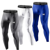 Men's Compression Pants, Cool Dry Sports Workout Running Tights Leggings