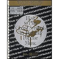 How to Play Chord Symbols in Jazz and Popular Music How to Play Chord Symbols in Jazz and Popular Music Plastic Comb