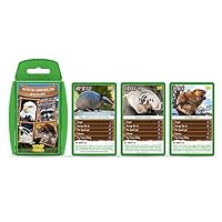Top Trumps North American Wildlife Classics Card Game, Learn about the Armadillo, Badger, Orca and Beaver in this educational pack, gift and toy for boys and girls aged 6 plus