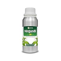 Nirgundi Oil (Vitex negundo) Essential Oil 100% Pure & Natural Undiluted Unrefined Uncut Organic Standard Oil Therapeutic Grade Oil Aromatherapy Bulk Oil (8.45 Fl Oz (Pack of 1))