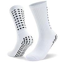 Grip Socks Football Socks,anti-slip Sports Sock For Men Women,3pairs Anti  Blister Cushion Wicking Breathable Socks
