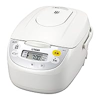 Tiger (cook 5.5 Go) microcomputer rice cooker White TIGER JBH-G101-W