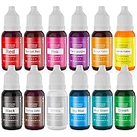 Food Coloring - 30 Colors Food Coloring Liquid, Natural Vibrant Food Color  for Baking, Cookies, Easter Egg, Icing, Dessert Decorating, Fondant, Making