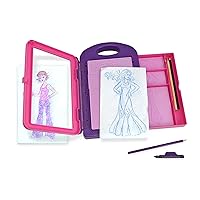 VOLINFO Fashion Design Kit for Girls, Sewing Kit for Kids, DIY Arts & Crafts Kit for Girls Age 8-12 Toys, Doll Clothes Making Sewing Kit for Teen