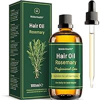 Rosemary Oil for Hair Strengthening Oil 3.38 Fl Oz - for all hair types and deeply nourishes types