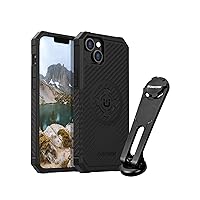 Rokform - iPhone 14 Plus Dual Magnet & MagSafe Compatible Rugged Case + Pro Series Bike Phone Mount