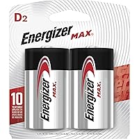 Premium D Max Alk D-2 Batteries, (Per 2)
