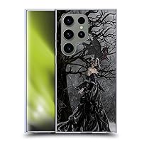 Head Case Designs Officially Licensed Nene Thomas Queen Gothic Fairy with Dragon Deep Forest Soft Gel Case Compatible with Samsung Galaxy S24 Ultra 5G