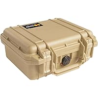 Pelican 1200 Camera Case With Foam (Desert Tan)