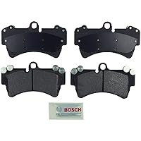 BOSCH BE1014 Blue Semi-Metallic Disc Brake Pad Set - Compatible With Select Audi Q7, R8; Porsche Cayenne; Volkswagen Touareg; FRONT