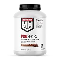 Pro Series Protein Powder Supplement, Knockout Chocolate, 5 Pound, 28 Servings, 50g Protein, 3g Sugar, 20 Vitamins & Minerals, NSF Certified for Sport, Workout Recovery