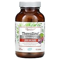 Quantum Health TheraZinc, Echinacea, Cherry Mint, 60 Lozenges
