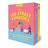Los Street Vendors: A Collection of Bilingual Books about Shapes, Colors, and Fruits Inspired by Latin American Culture (Libros en Español) (Sí Sabo Kids)