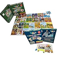ABC Extra Large Floor Puzzles Bundle - Pretend to Be ABC Floor Puzzle + I Can Be ABC Floor Puzzle Ages 3-7 Girls Boys Animals Professions Gifts Move and Learn