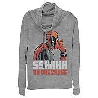 Fifth Sun Marvel Universe No One Women's Long Sleeve Cowl Neck Pullover