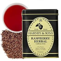 Harney & Sons Raspberry Herbal | 8 Oz Loose Leaf Tea