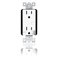 ZW15RM-PLUS Smart Outlet, Z-Wave Outlet, Wireless Outlet for Z-Wave Home Automation, Z-Wave Plus Wall Outlet, Smart Meter Energy Monitor, Interchangeable Face Covers
