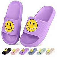 Kids Cloud Slides丨Pillow Sandals for Boys Girls丨Quick Drying Bathroom Shower Sandals丨Summer Beach Pool Slippers| Thick Sole Non-Slip