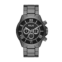 Men's Gunmetal Gray Bracelet Watch (Model: FMDFL5039)