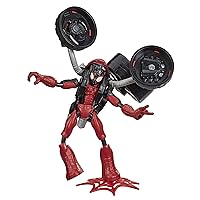 Spider-Man Marvel Bend and Flex, Flex Rider Action Figure Toy, 6-inch Flexible Figure and 2-in-1 Motorcycle for Kids Ages 4 and Up