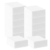 Foam Blocks,12 Pack Foam Rectangle Blocks Craft Foam Blocks Products Hard Foam Blocks for for Arts and Crafts, Sculptures, Floral Arrangements, Modeling (4 x 4 x 2 in)