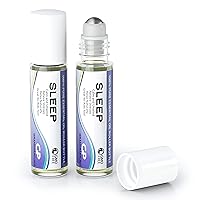 Sleep Essential Oil Blend Roll On (Roller Bottle) with Natural Dream Support, with Lavender, Vetiver and Orange - 100% Pure, Therapeutic Grade, High Potency by Grand Parfums(1)