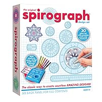 Spirograph — Design Set Boxed — Arts and Craft Kit — The Classic Way to Make Countless Amazing Designs! — for Ages 8+