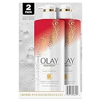 Olay Age Defying Body Wash with Niacinamide, 26 Fluid Ounce (Pack of 2)