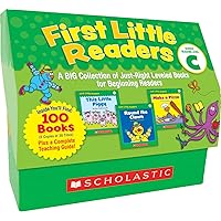 First Little Readers: Guided Reading Level C: A BIG Collection of Just-Right Leveled Books for Beginning Readers First Little Readers: Guided Reading Level C: A BIG Collection of Just-Right Leveled Books for Beginning Readers Paperback