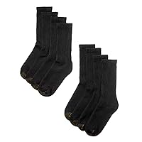 Gold Toe Men's 8-Pack Crew Socks