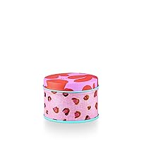 ILLUME Go Be Lovely Pink Pepper Fruit Small Fleur Tin Candle, 2