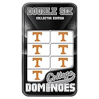 MasterPieces NCAA Collector Edition Double Six Dominoes