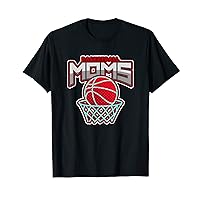 Mother Game Day Basket Ball Mama Sport Basketball Mom T-Shirt
