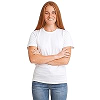 Marky G Adult & Youth SubliVie Short Sleeve Sublimation White Polyester Crew Neck T-Shirt Multipacks
